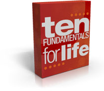 Image showing the cover of "Ten Fundamentals for Life"